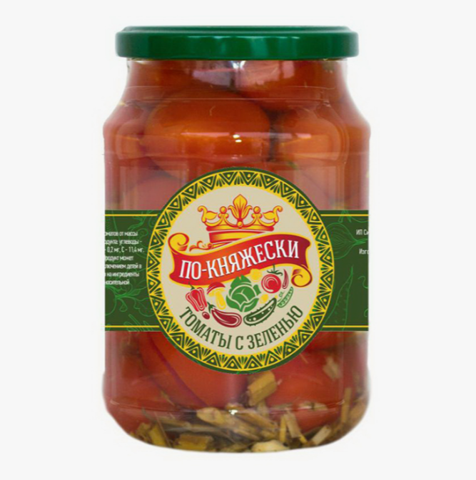 Томаты Черри По-княжески 670 мл 