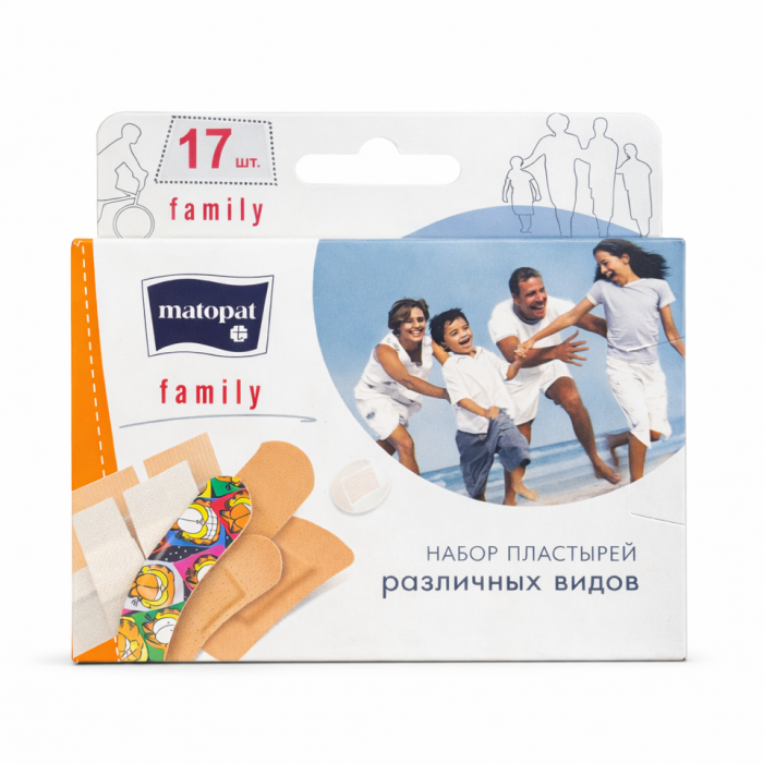 Медицинские пластыри Матопат 17 шт