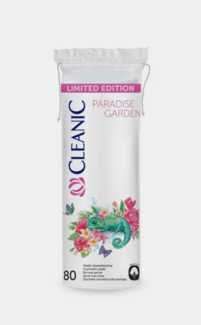 Ватные диски Cleanic 80 шт