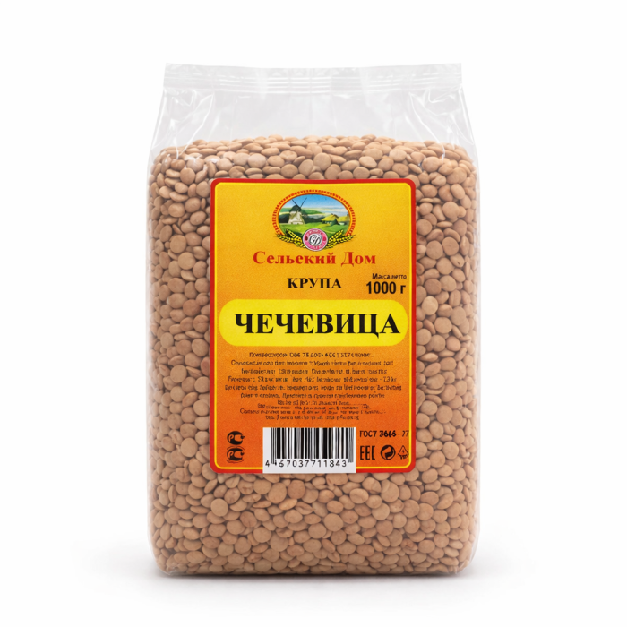 Чечевица зеленая 1000 г