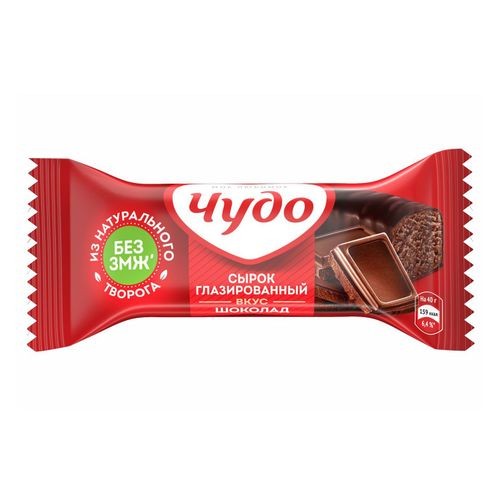 Сырок Чудо Шоколад 40 г.