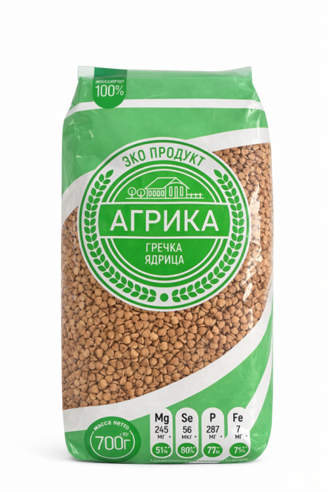 Гречневая крупа ядрица Агрика 800 г