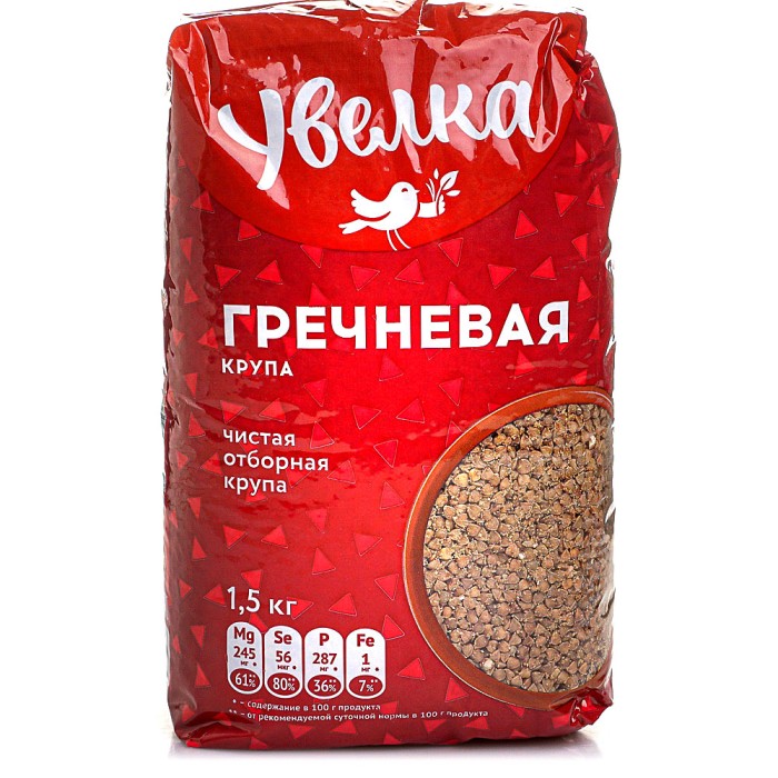 Гречка Увелка 1,5 кг.