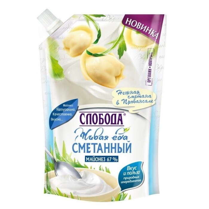 Майонез Слобода Сметанный 750 г.