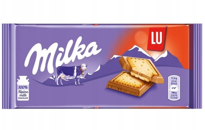 Шоколад Milka Lu 87 г