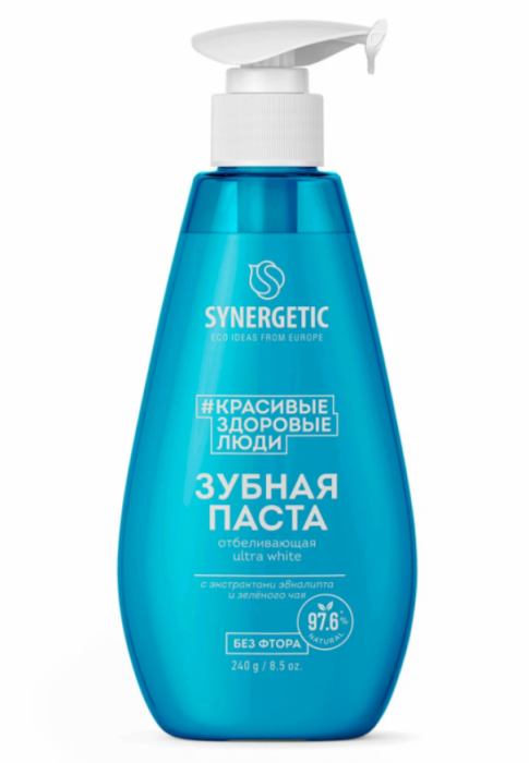 Синергетик Зубная паста Экстраотбеливающая 240 гр
