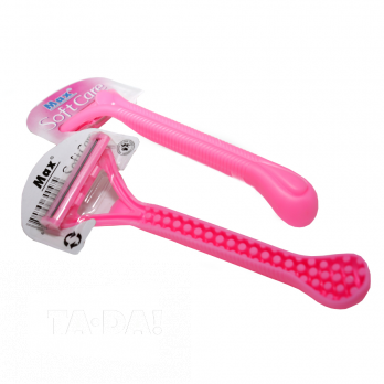 Бритва женская MAX Soft Care розова 1 шт