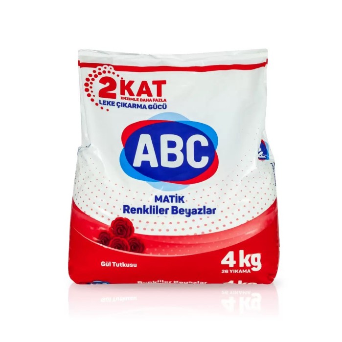 Порошок ABC Свежесть розы 4 кг