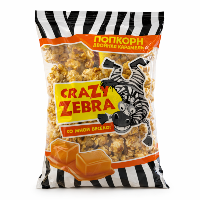 Попкорн Крейзи Зебра 200 г