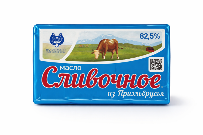 Масло Сливочное из Приэльбрусья 82,5% 330 г