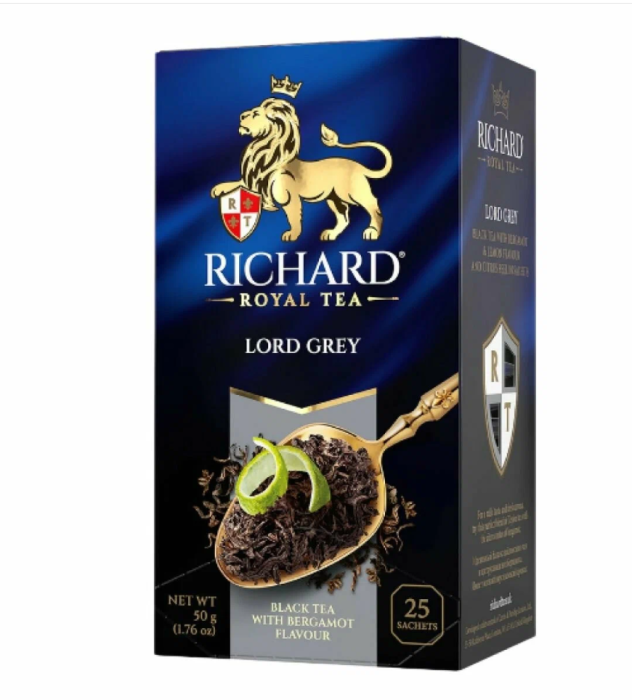 Чай Richard Lord grey 25 пакетиков