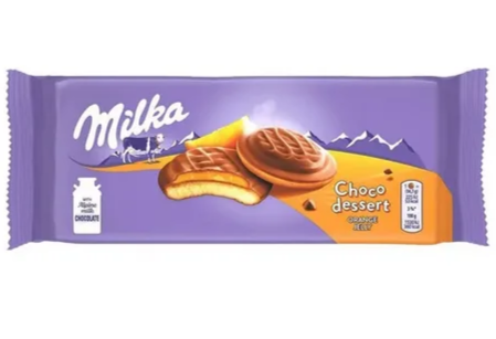 Милка печенье Choko джаффа апельсин 147 г.