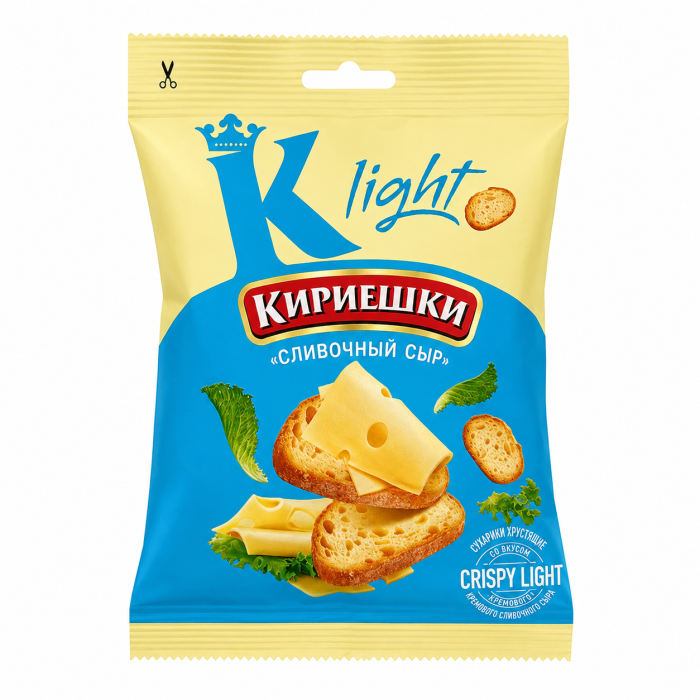 Кириешки Light сливочный сыр 80 г