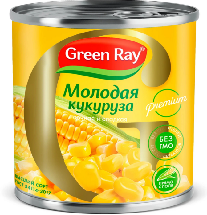 Кукуруза сладкая Грин Рэй 425 г