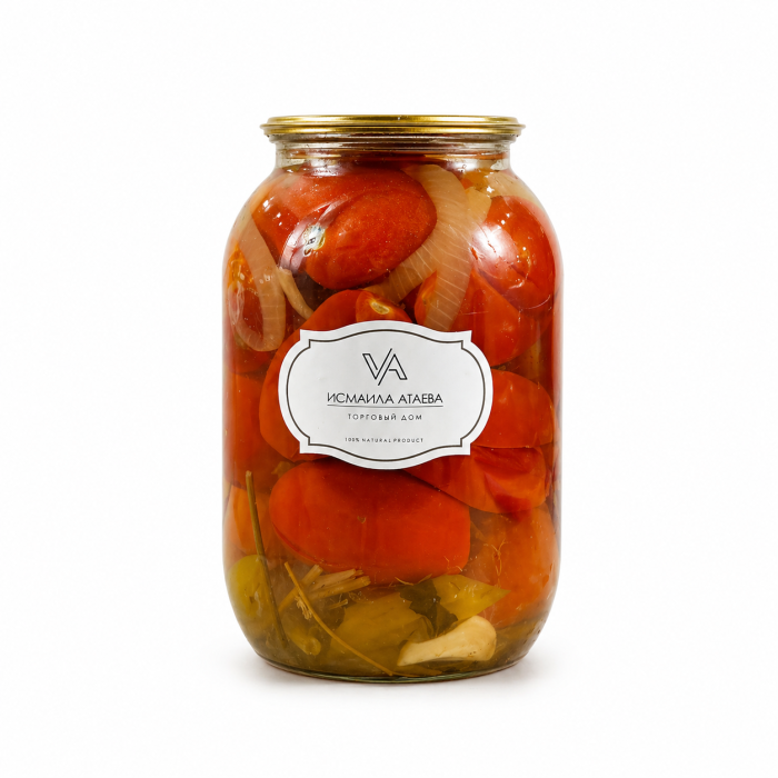 Помидоры маринованные 1,5 л.