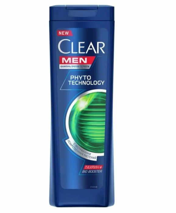 Шампунь Clear men Фито технология 400 мл