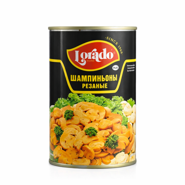 Шампиньоны резаные Лорадо 425 г