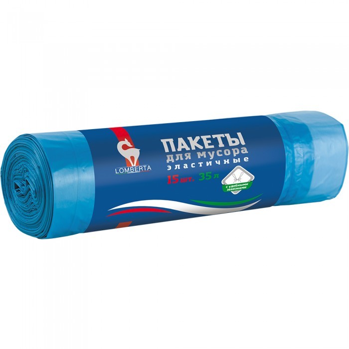 Пакеты для мусора Ломберта 35 л.20 шт.