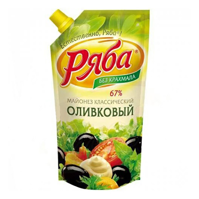 Майонез классический Оливковый Ряба 200 г