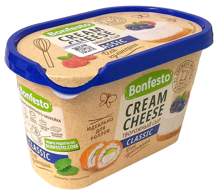 Bonfesto Сыр творожный Кремчиз 400 г  CLASSIC 70%