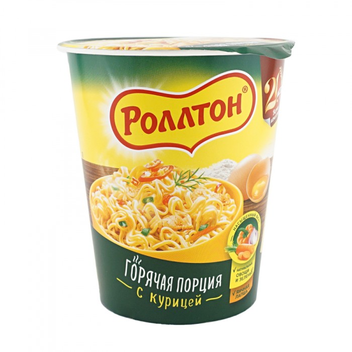 Лапша с курицей Роллтон стакан 70 г