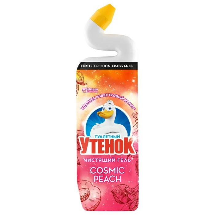 Туалетный Утенок гель Cosmic Peach 800 мл