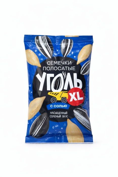 Семечки Уголь полосатый 200 г.