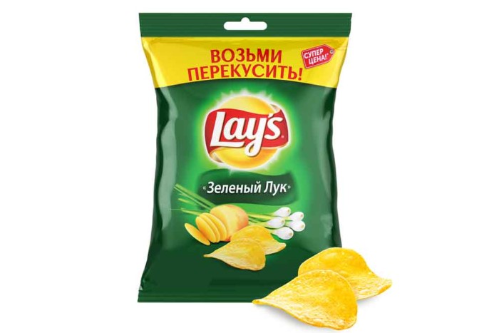 Чипсы Лейсы 50 г. Лук