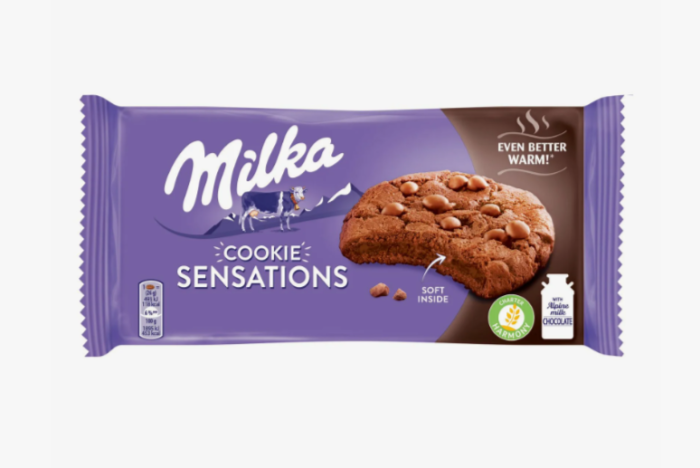 Печенье Milka Sensations Cookies 156 г