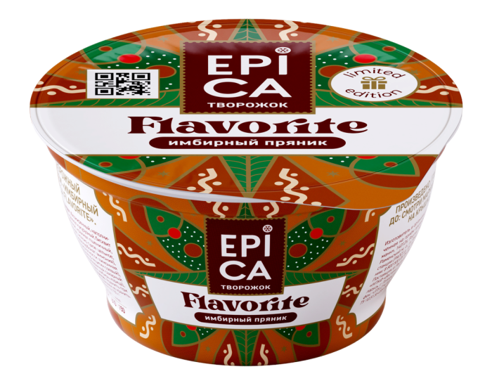 Йогурт Epika имбирный пряник 7,5% 130 г