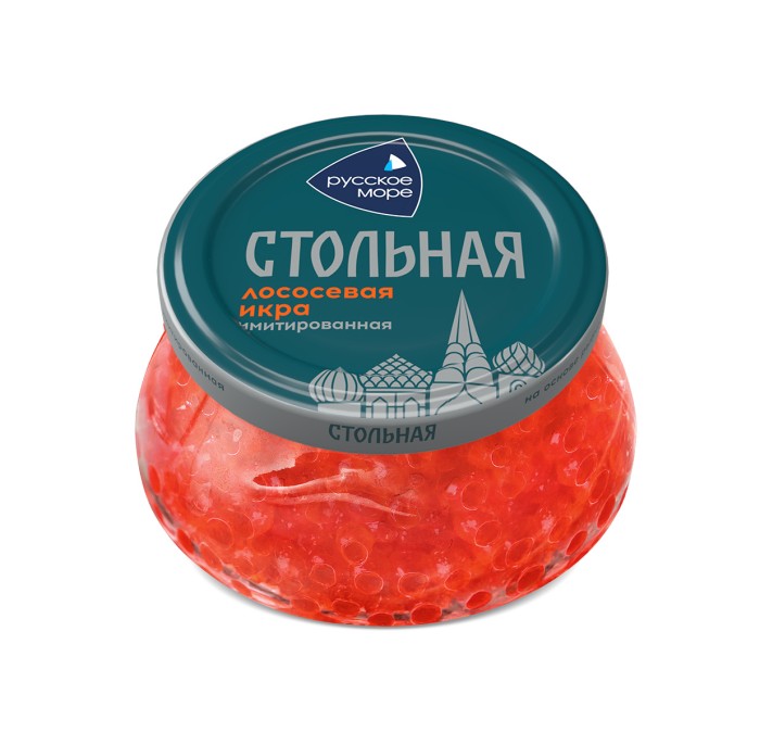 Икра лососевая стольная 230 г