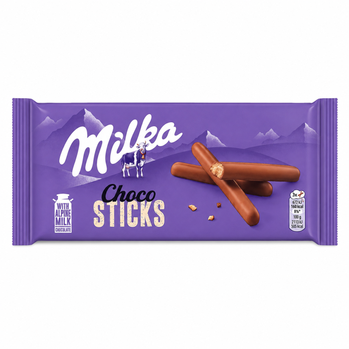 Милка печенье Choko Sticks 112 г