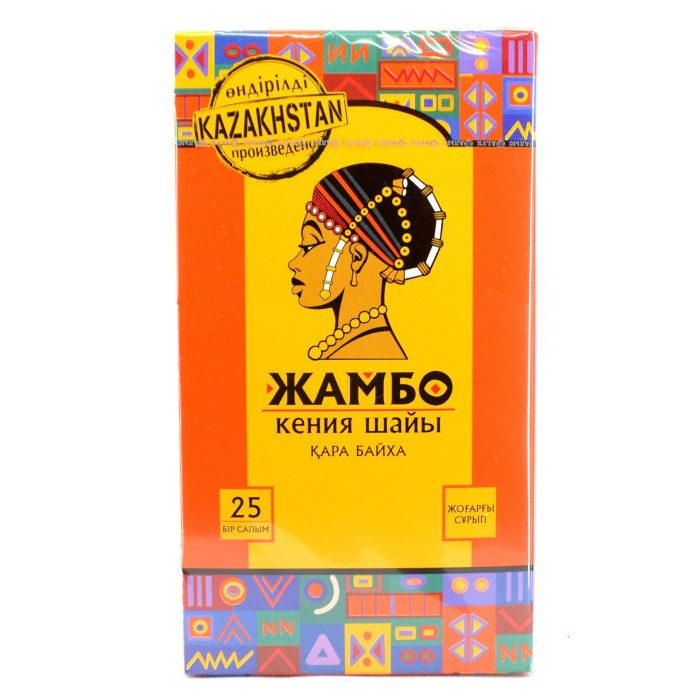 Чай Джамбо черный 25 пакет. 50 г.
