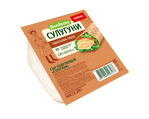 Сыр сулугуни Bonfesto 200 г