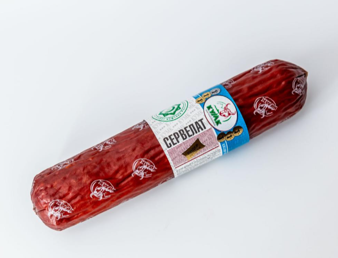 Сервелат в/к 1/с Кумк