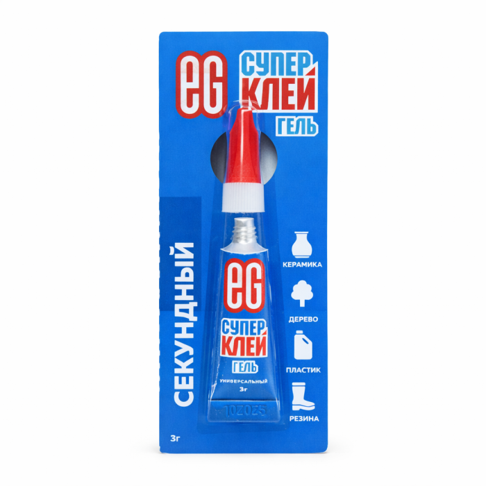 Супер Клей гель Еврогарант 3 гр