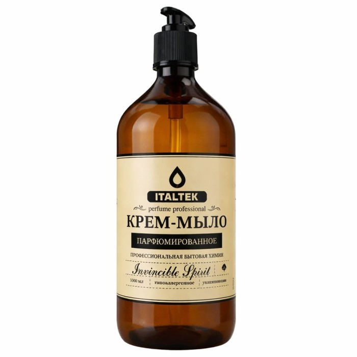 ITALTEK Парфюмированное мыло Invincible Spirit 1000 мл