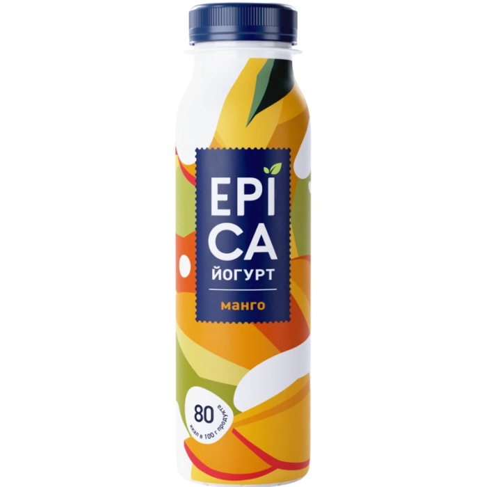 Питьевой йогурт Epica Манго 260 г