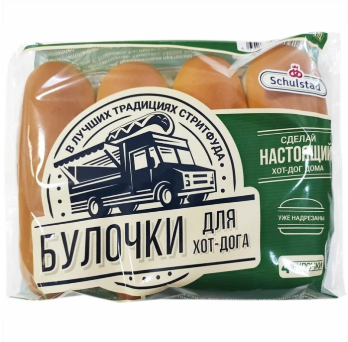 Булочки для хот-дога SCHULSTAD 240 г