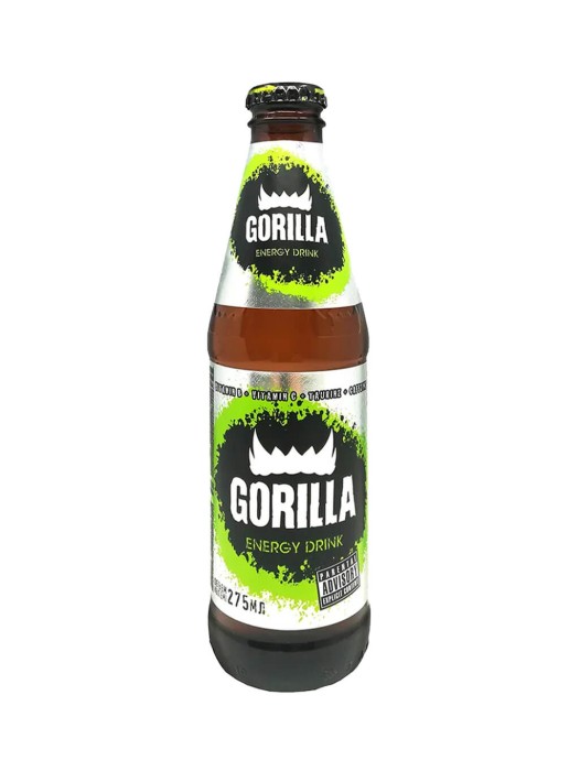 Напиток Горилла  ENERGY DRINK стек. 0.275