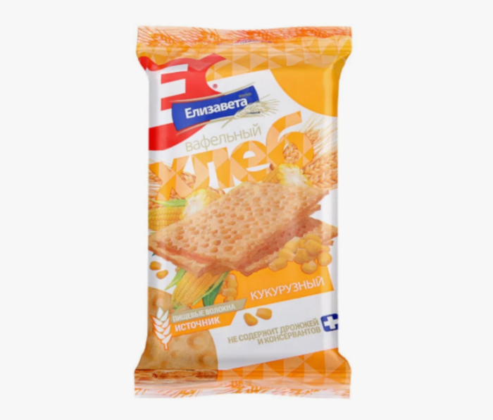 Хлебцы кукурузные вафельные Елизавета 75 г