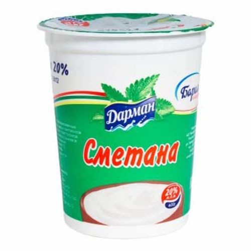Дарман Сметана 20%  400 г.