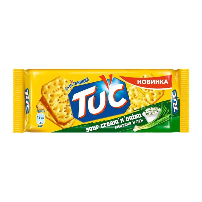 Tuc крекер сметана и лук 100 г