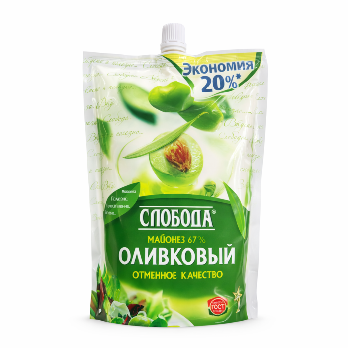Майонез Слобода Оливковый 750 г.