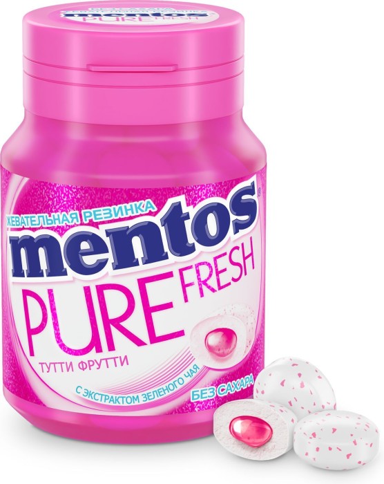 Жев. Драже  Mentos PURE FRESH  54 г.