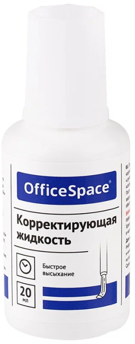 Корректирующая жидкость  с кистью OfficeSpace