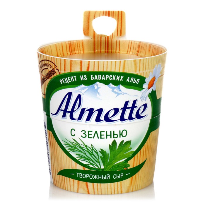 Сыр творожный Almette с зеленью 150 г