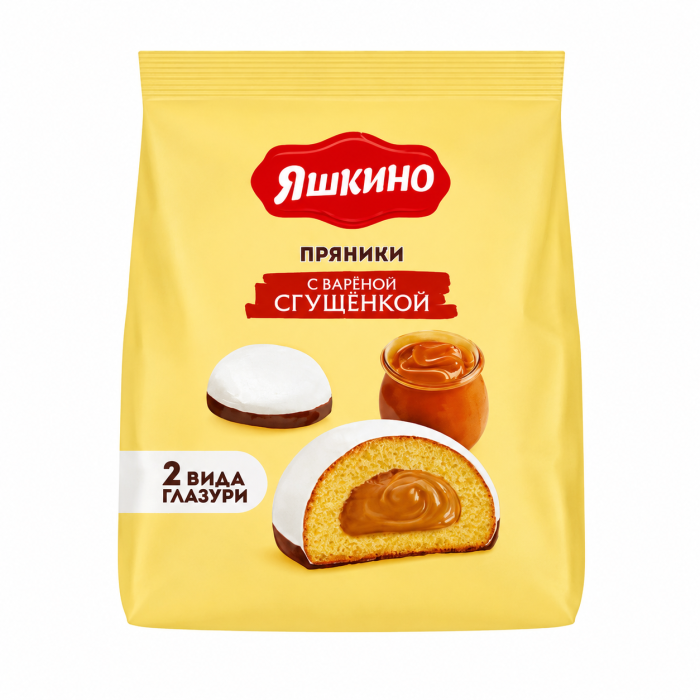 Пряники Яшкино с варен. сгущенкой 350 г