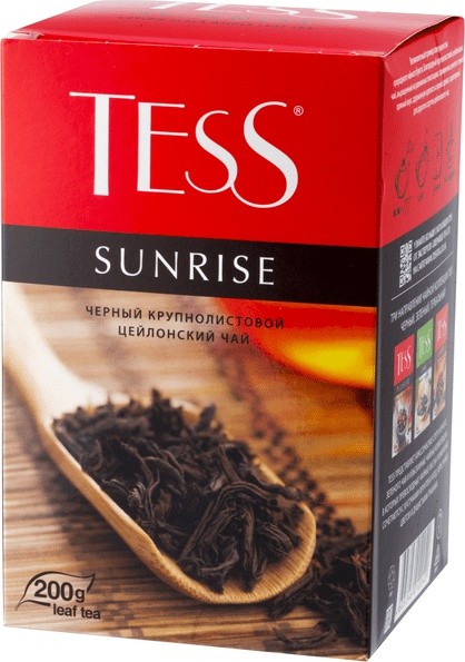 Чай черный Tess sunrise 200 г