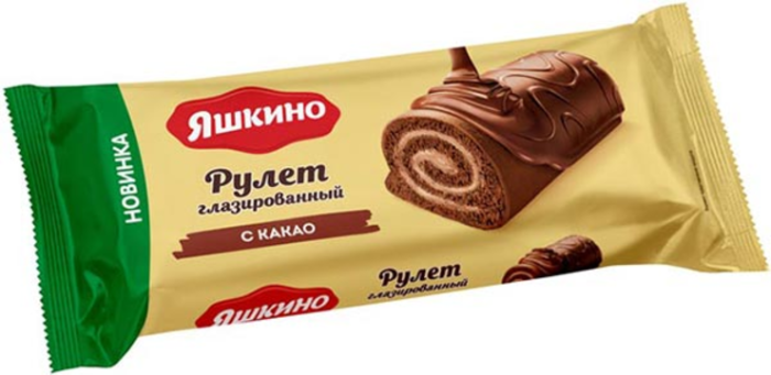 Рулет глаз. Яшкино с какао 200 гр